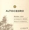 Altocedro - Malbec La Consulta Reserva Mendoza 2018